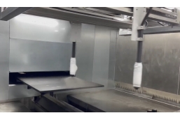 Electronic car battery bottom cover with high speed electrostatic rotating  bell spray system